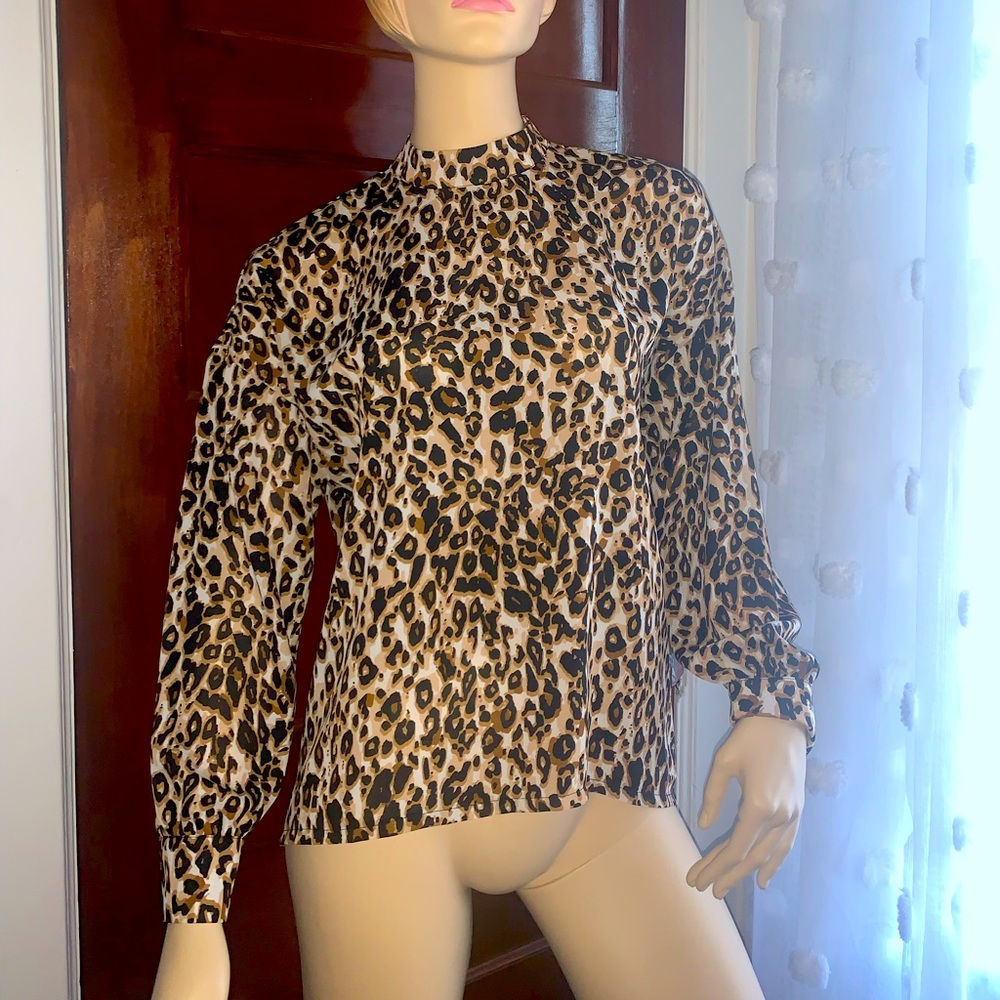Leopard Blouse